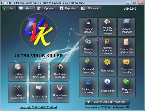 UVK Ultra Virus Killer电脑版下载介绍图